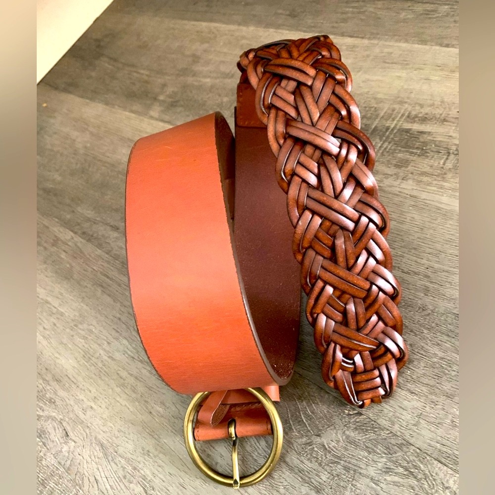 LOFT Leather Belt Casual Women’s M Bohemian
